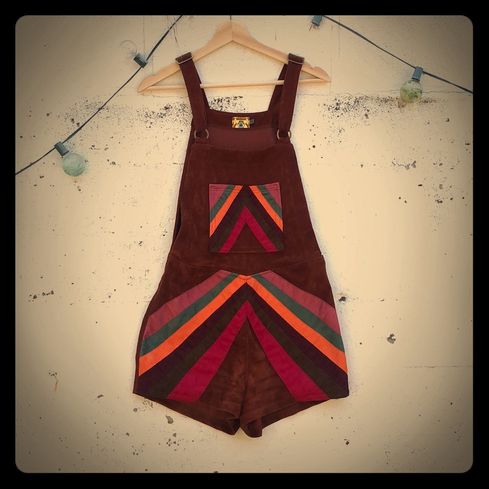 Miracle Eye Vegan Sunshine Suede Overalls